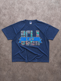 Tee Shirt Vintage Russell Athletic UCLA Law Navy – College USA