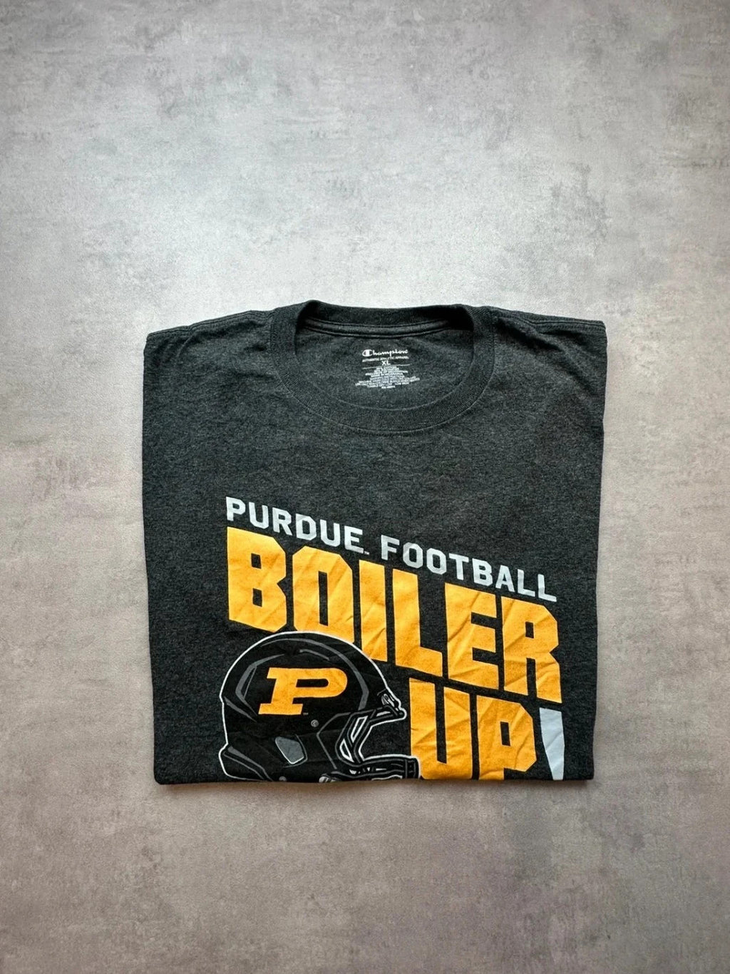 Tee-Shirt Purdue Boilermakers Vintage Gris – College Football NCAA