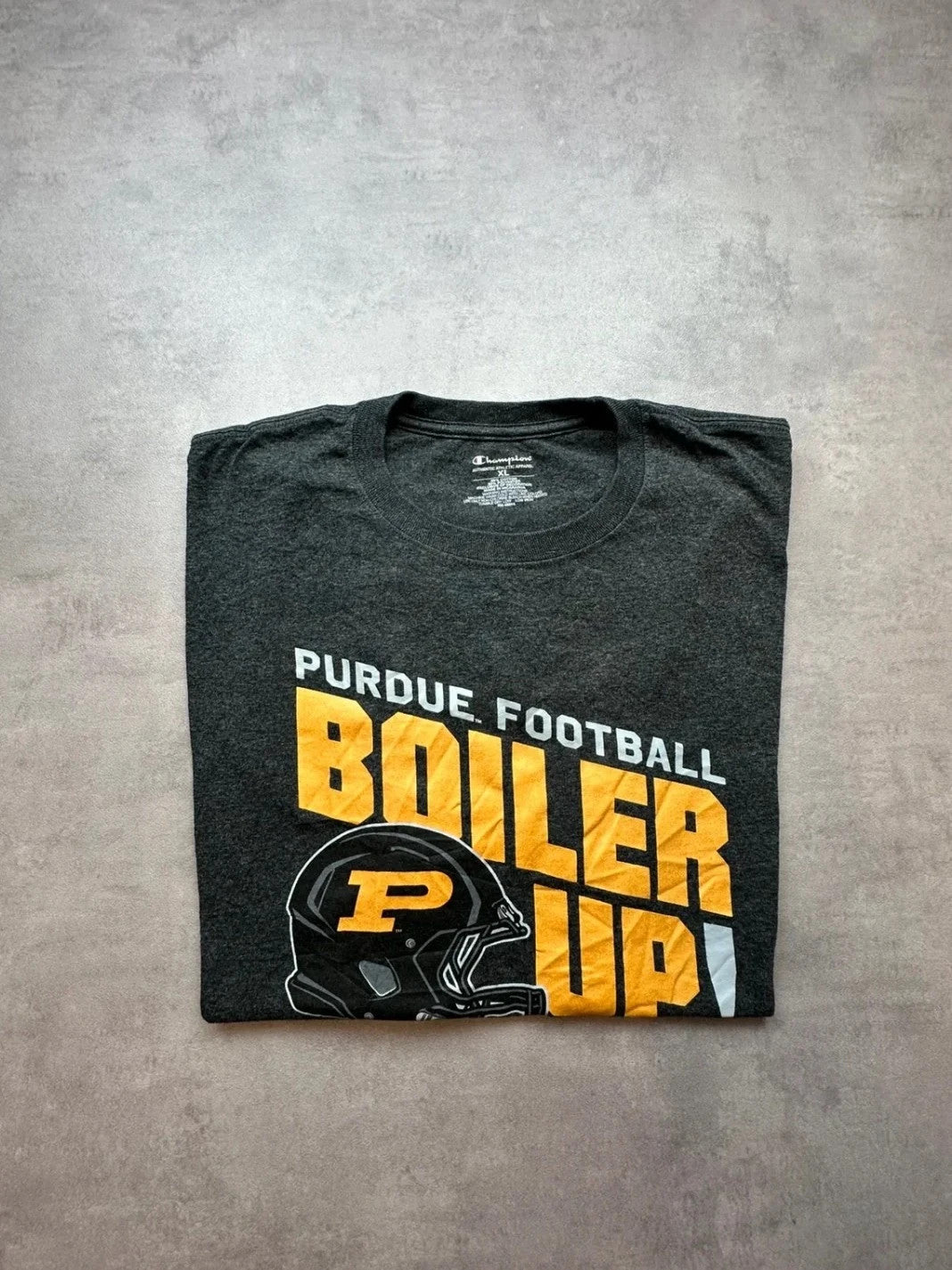 Tee-Shirt Purdue Boilermakers Vintage Gris – College Football NCAA