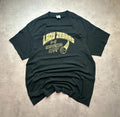 Tee-Shirt Vintage Lady Zebras Noir