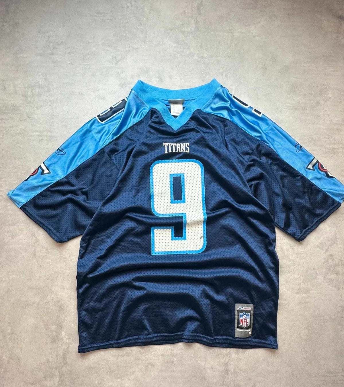 Maillot Vintage Steve McNair #9 Tennessee Titans Reebok NFL – Années 2000