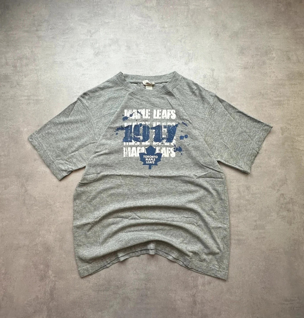 Tee Shirt Vintage Toronto Maple Leafs – Gris