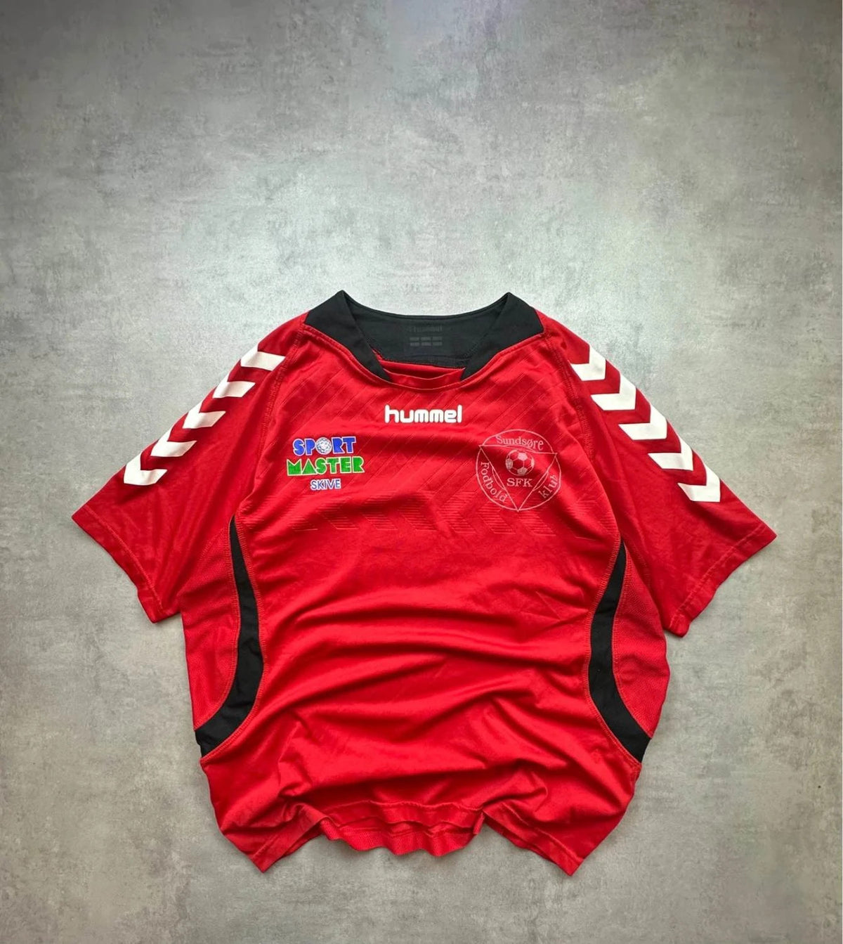 Maillot Hummel Sundsøre FK Football Rouge – Vintage Sportswear