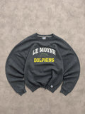Sweat Vintage Russell Athletic Le Moyne Dolphins – Gris