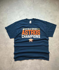 T-Shirt MLB Vintage Astros Champions 2017 Marine