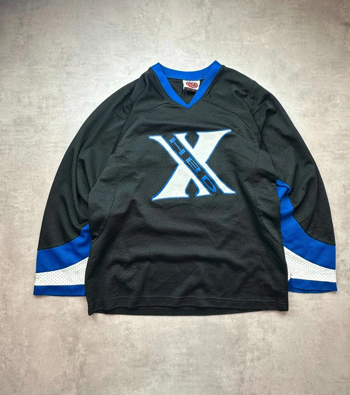 Maillot Hockey Vintage Spring Sets #13 Noir & Bleu