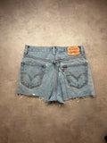 Short en Jean Levi's Vintage Destroy Regular Fit