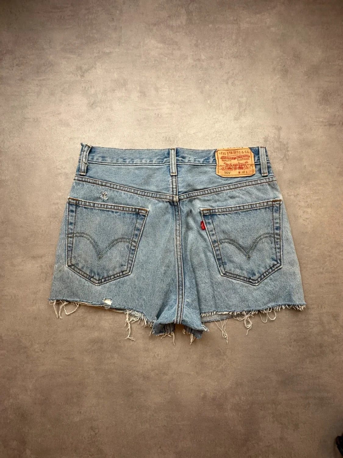 Short en Jean Levi's Vintage Destroy Regular Fit
