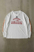 Tee-shirt Longsleeve Adidas Vintage Demons Blanc
