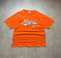 Tee-Shirt Vintage Illinois Fighting Illini NCAA Orange