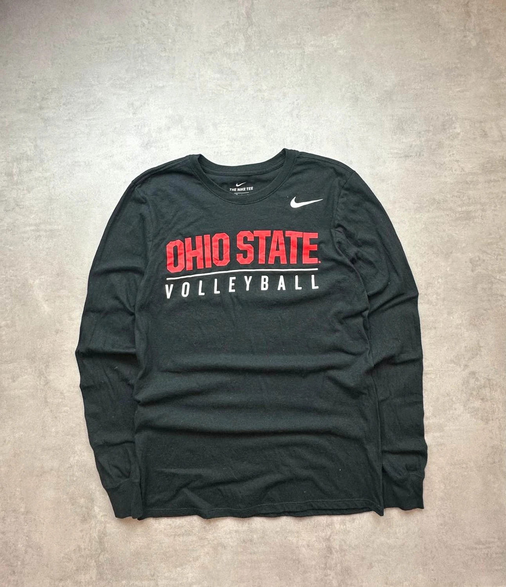 T-Shirt Nike Ohio State Volleyball Vintage Noir