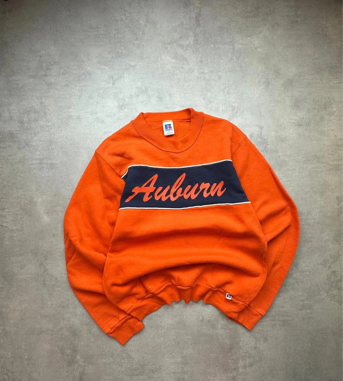 Sweat Russell Athletic Vintage Auburn Tigers – Orange