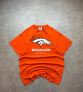 Tee-Shirt Vintage Denver Broncos Football Orange