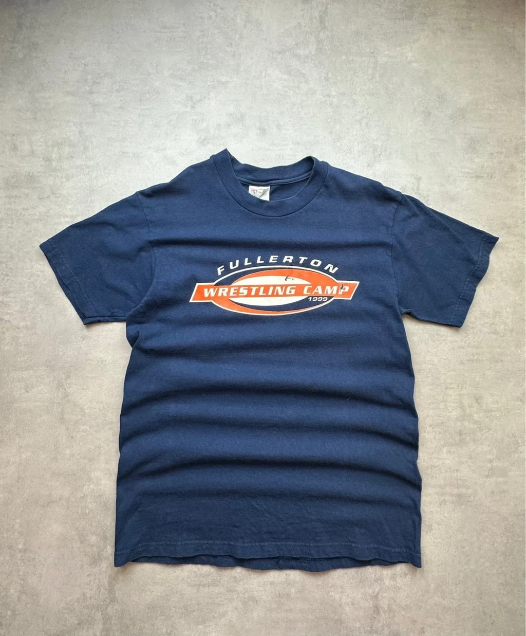 Tee-Shirt Vintage Wrestling Camp 1999 Marine
