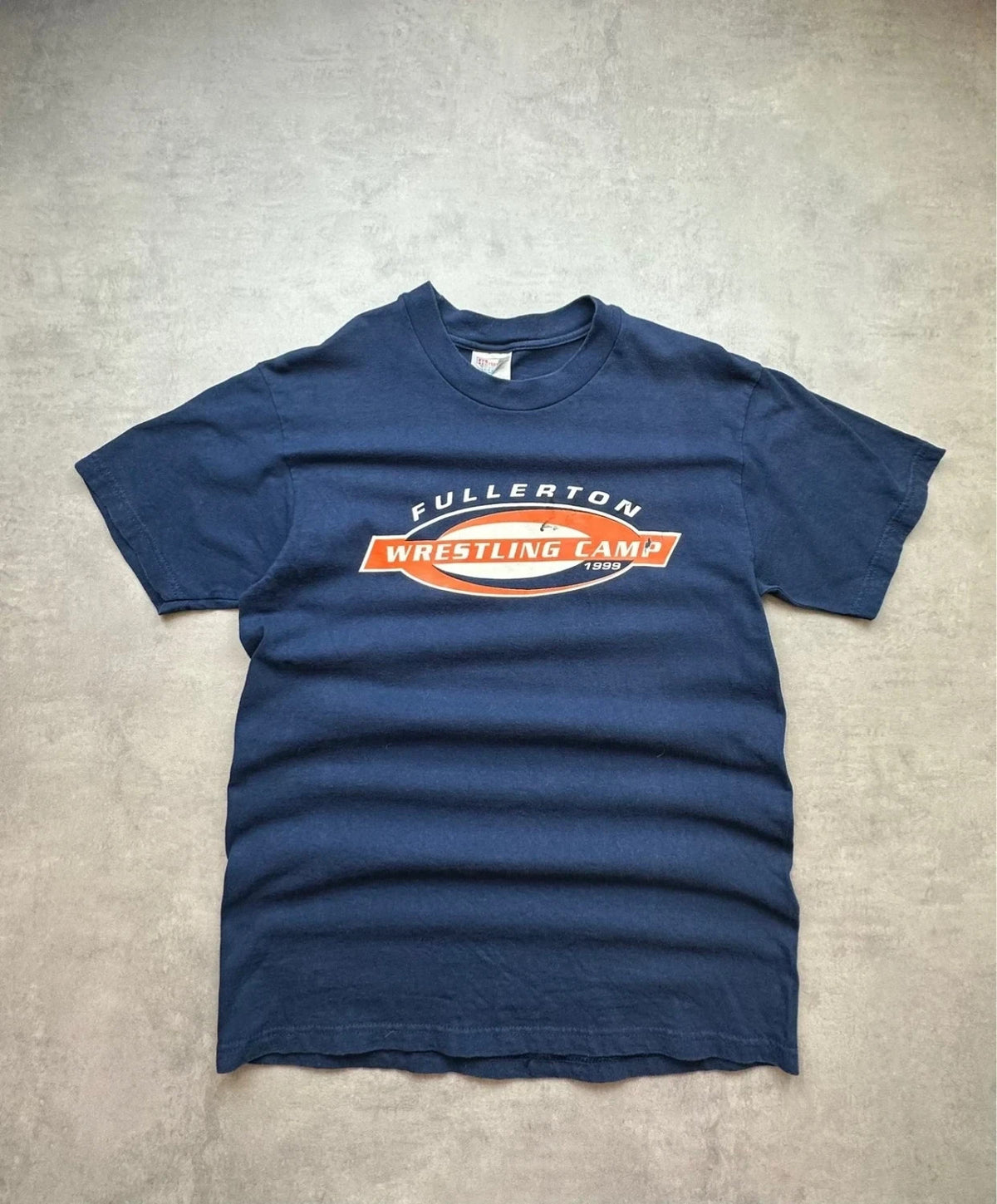 Tee-Shirt Vintage Wrestling Camp 1999 Marine