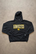 Hoodie Russell Athletic Vintage Iowa Hawkeyes – Noir