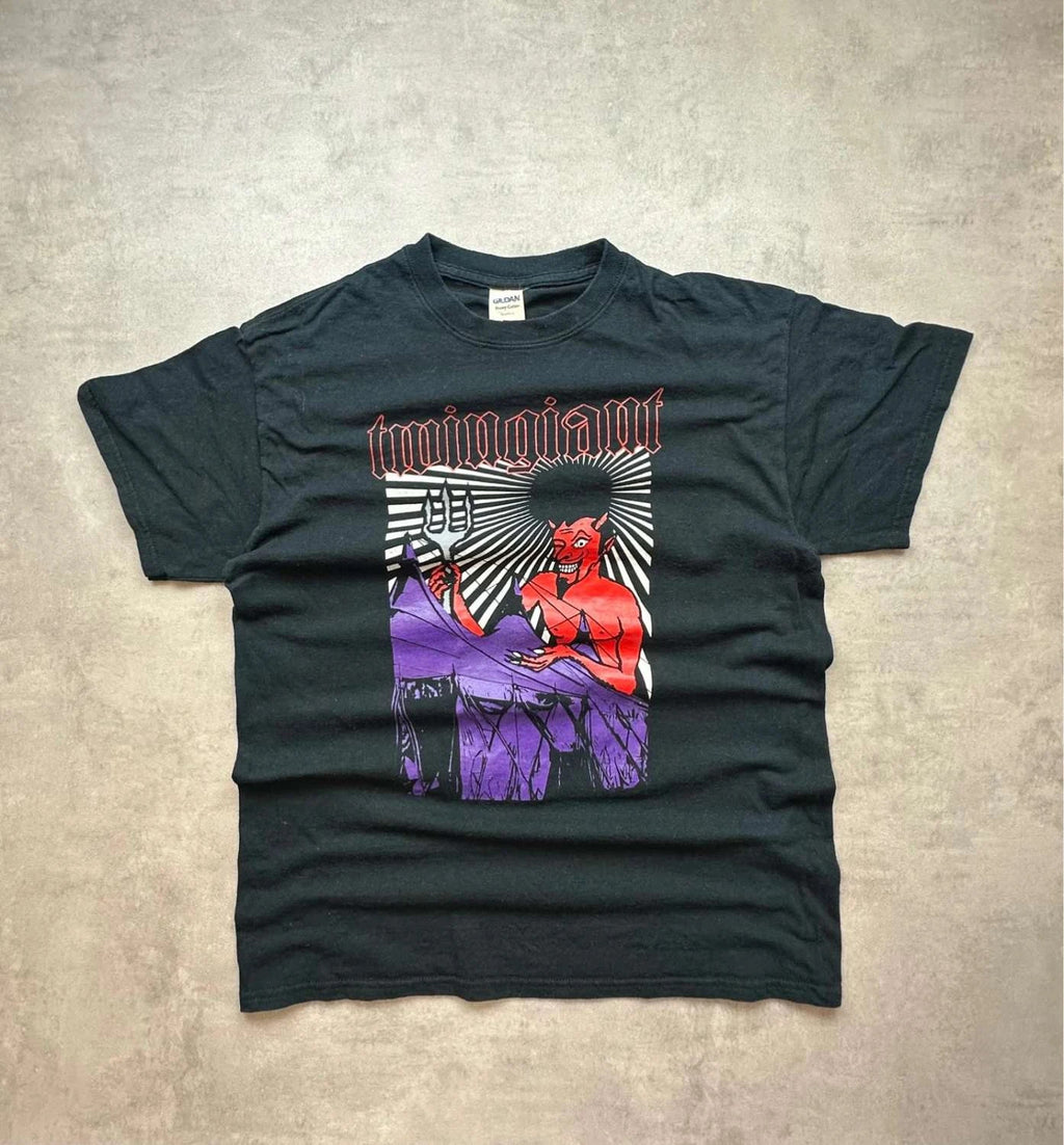 T-Shirt Vintage Twingiant Noir