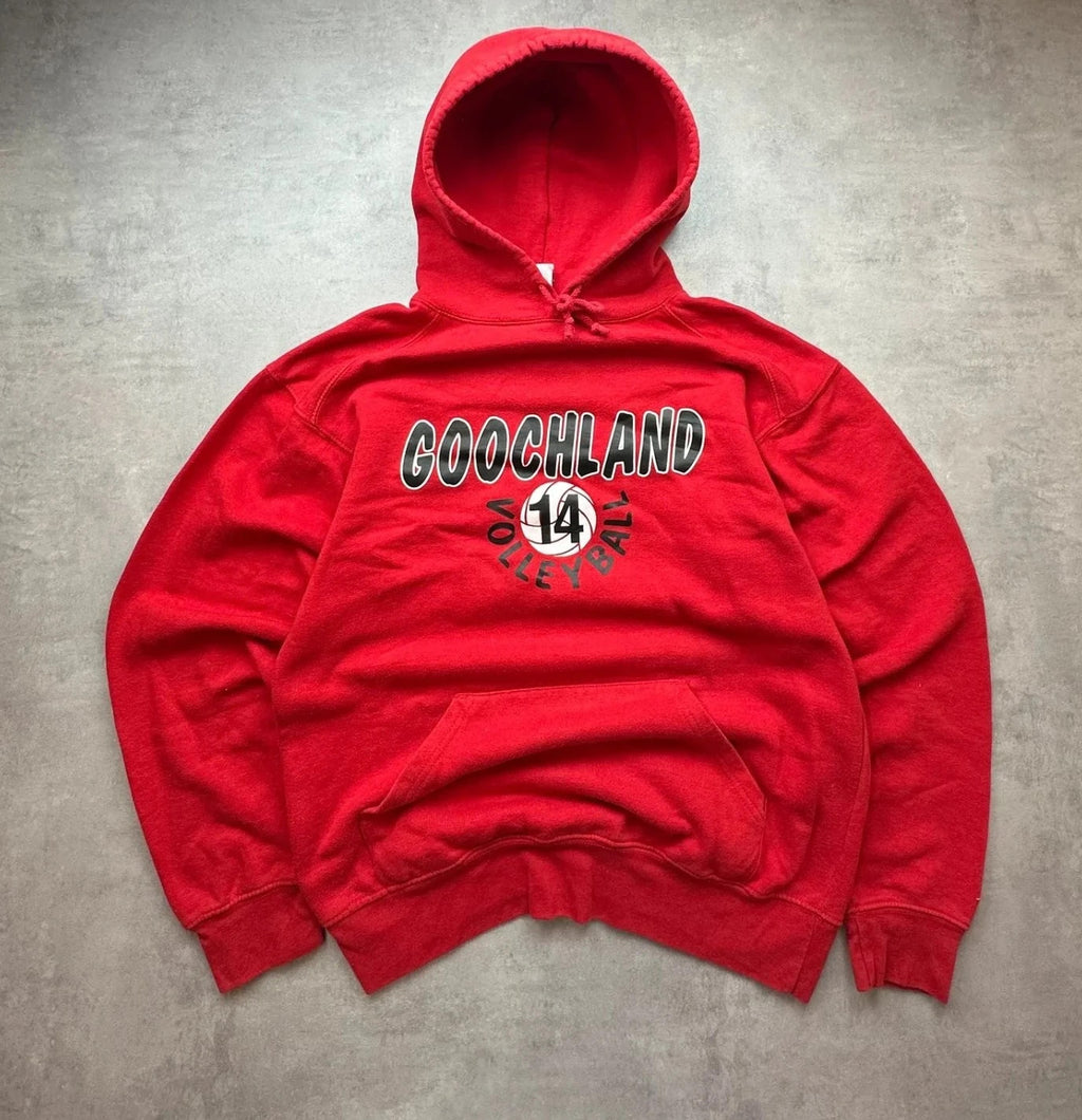 Sweat Vintage USA Goochland Volleyball Rouge