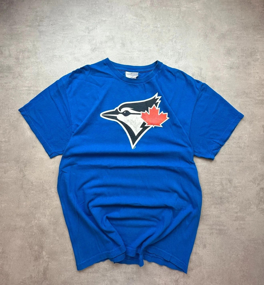 Tee Shirt MLB Vintage Canada Bleu – Toronto Blue Jays | USA