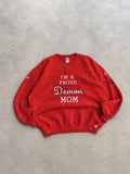 Sweat Crewneck Vintage Russell Athletic Demon Mom