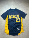 Maillot Baseball Lexington Minutemen #23 Augusta Sportswear – Navy & Jaune – Vintage USA