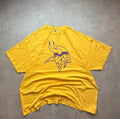 Tee Shirt NFL Vintage Vikings Basketballs – Jaune