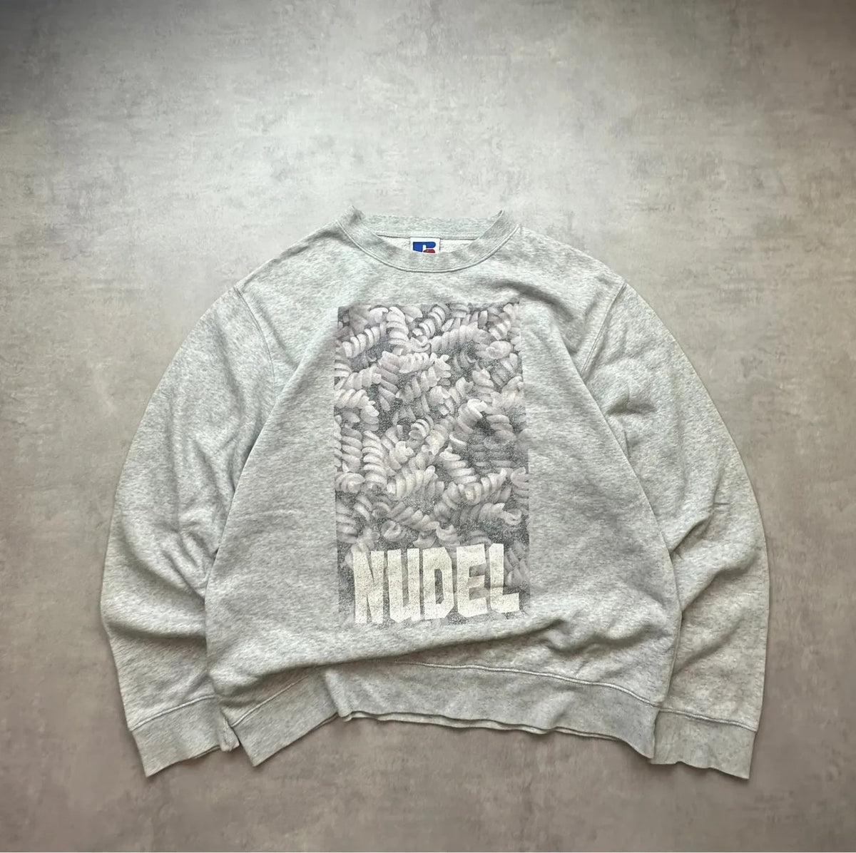 Sweat Russell Athletic Vintage Nudel Gris – Sportswear USA