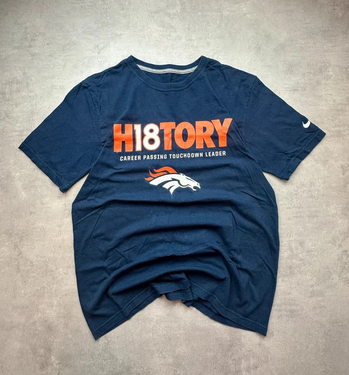 Tee Shirt Nike Vintage Denver Broncos Marine – NFL USA
