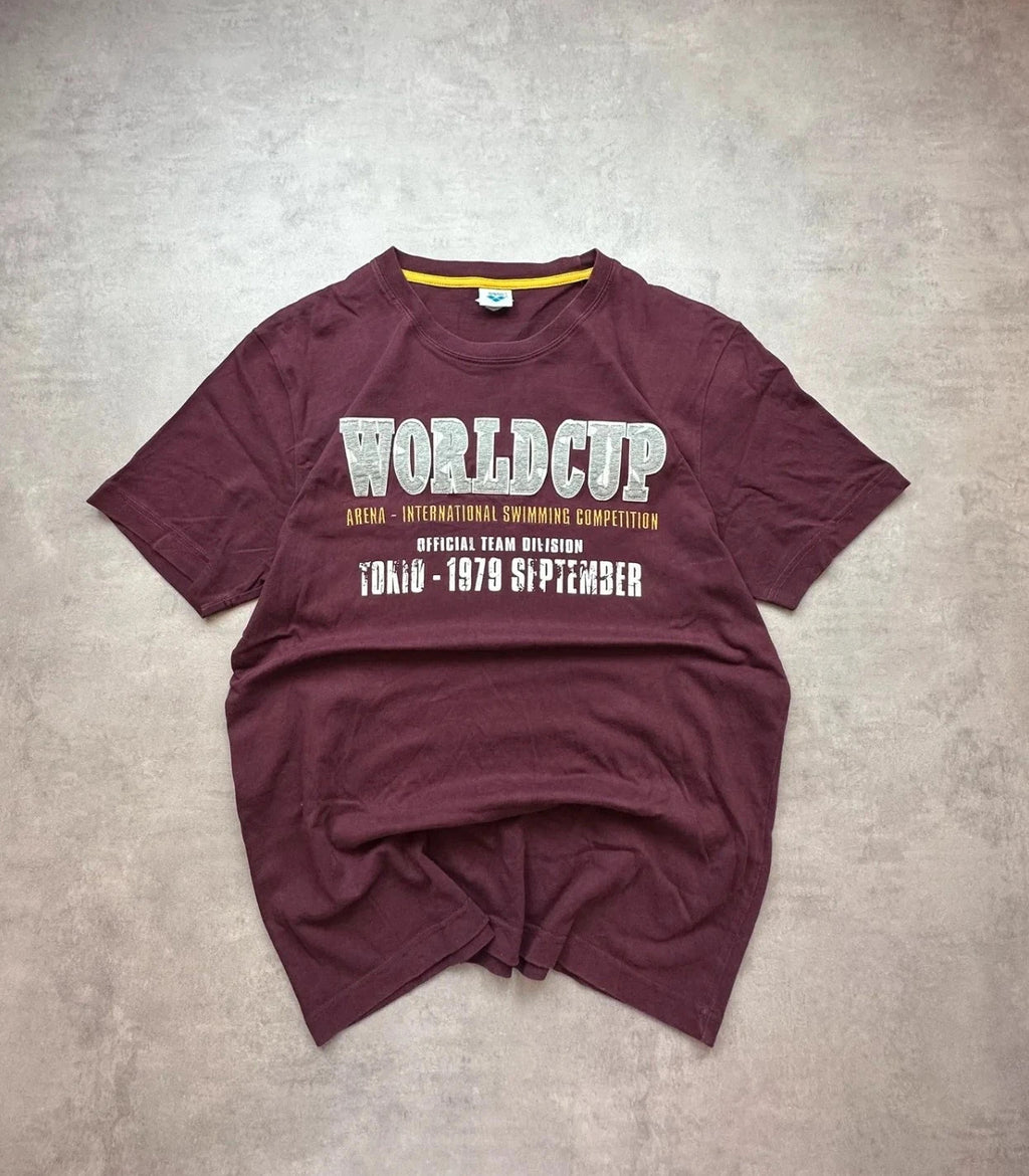 Tee Shirt Vintage Arena World Cup 1979 Tokyo – Swimming