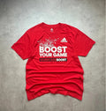 Tee-shirt Adidas Vintage Barricade Boost Rouge | WellStore Vintage