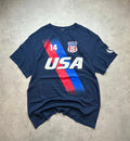Tee Shirt Vintage USA #14 – Marine