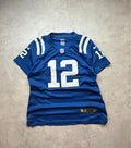 Maillot NFL Nike Vintage Andrew Luck #12 Indianapolis Colts Bleu