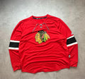 Maillot Adidas NHL Chicago Blackhawks Rouge – Hockey Vintage Y2K