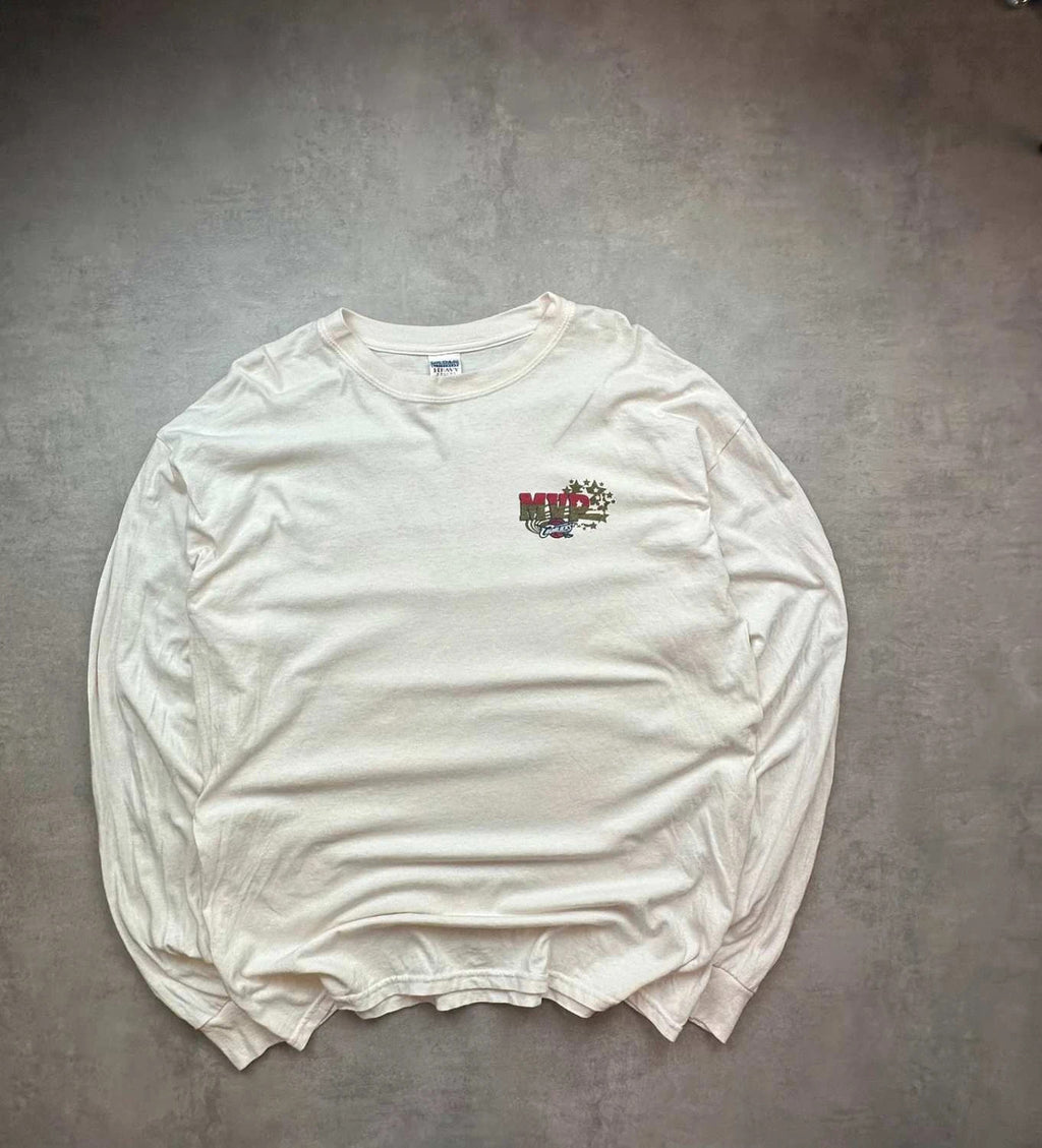Tee Shirt Vintage Cleveland Cavaliers NBA Playoffs Blanc – Longsleeve Graphic 90s Y2K