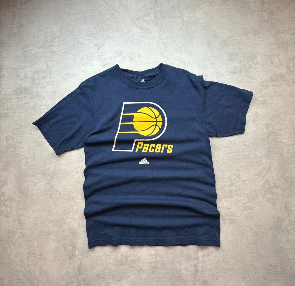 Tee-Shirt Adidas Indiana Pacers NBA Vintage Marine