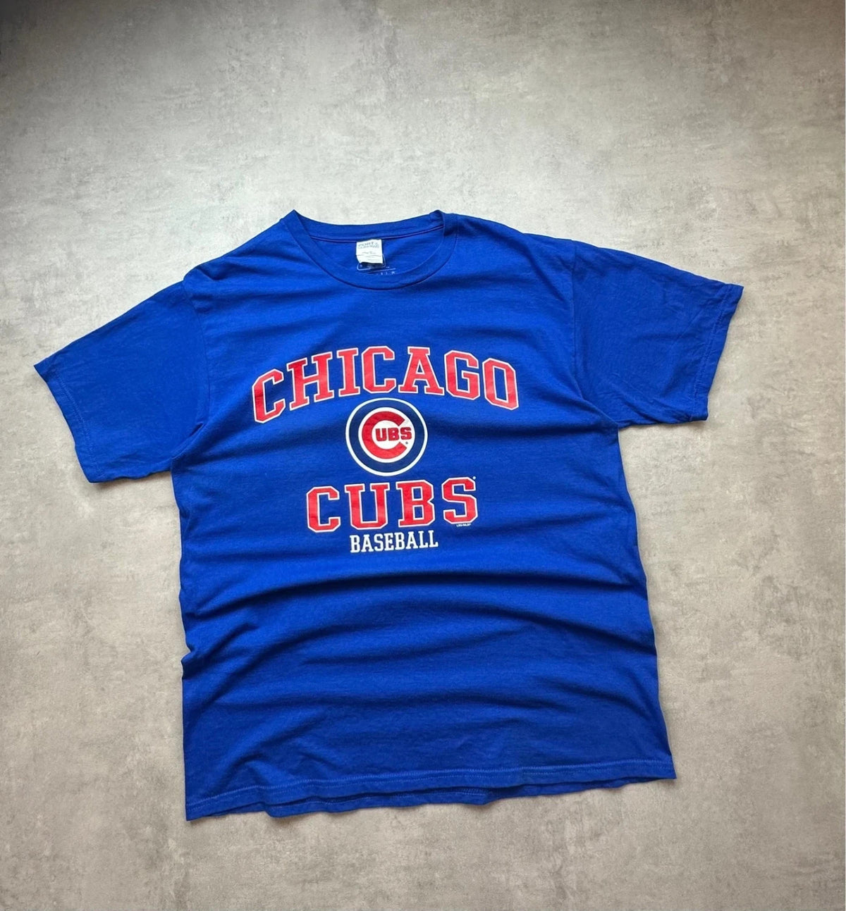 Tee-Shirt MLB Vintage Chicago Cubs Bleu