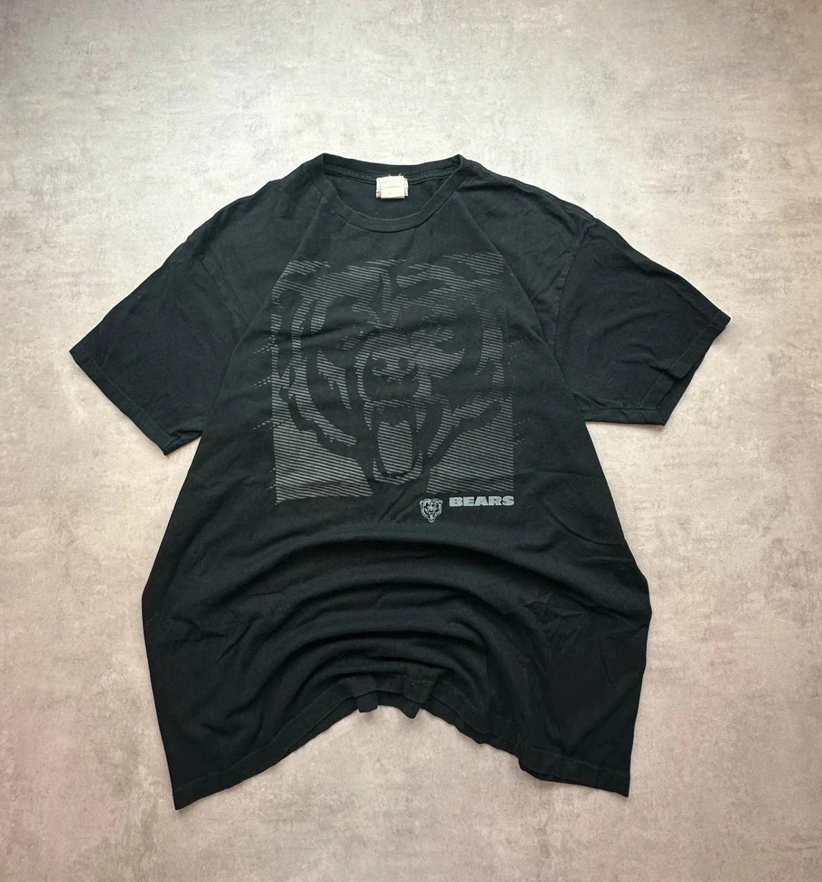 Tee Shirt Vintage Chicago Bears Noir – NFL USA