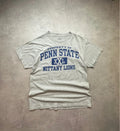 Tee-shirt Vintage Penn State University Gris Années 90