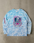 Tee-shirt Manches Longues Mizuno Vintage Midwest Classic Volleyball 2021 Tie-Dye Bleu