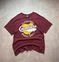 Tee-shirt Vintage Cleveland Cavaliers Basketball Wine Promo SGA | WellStore Vintage