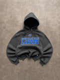 Hoodie Vintage Grand Valley State Lakers GVSU Gris Foncé – Collegiate NCAA Y2K