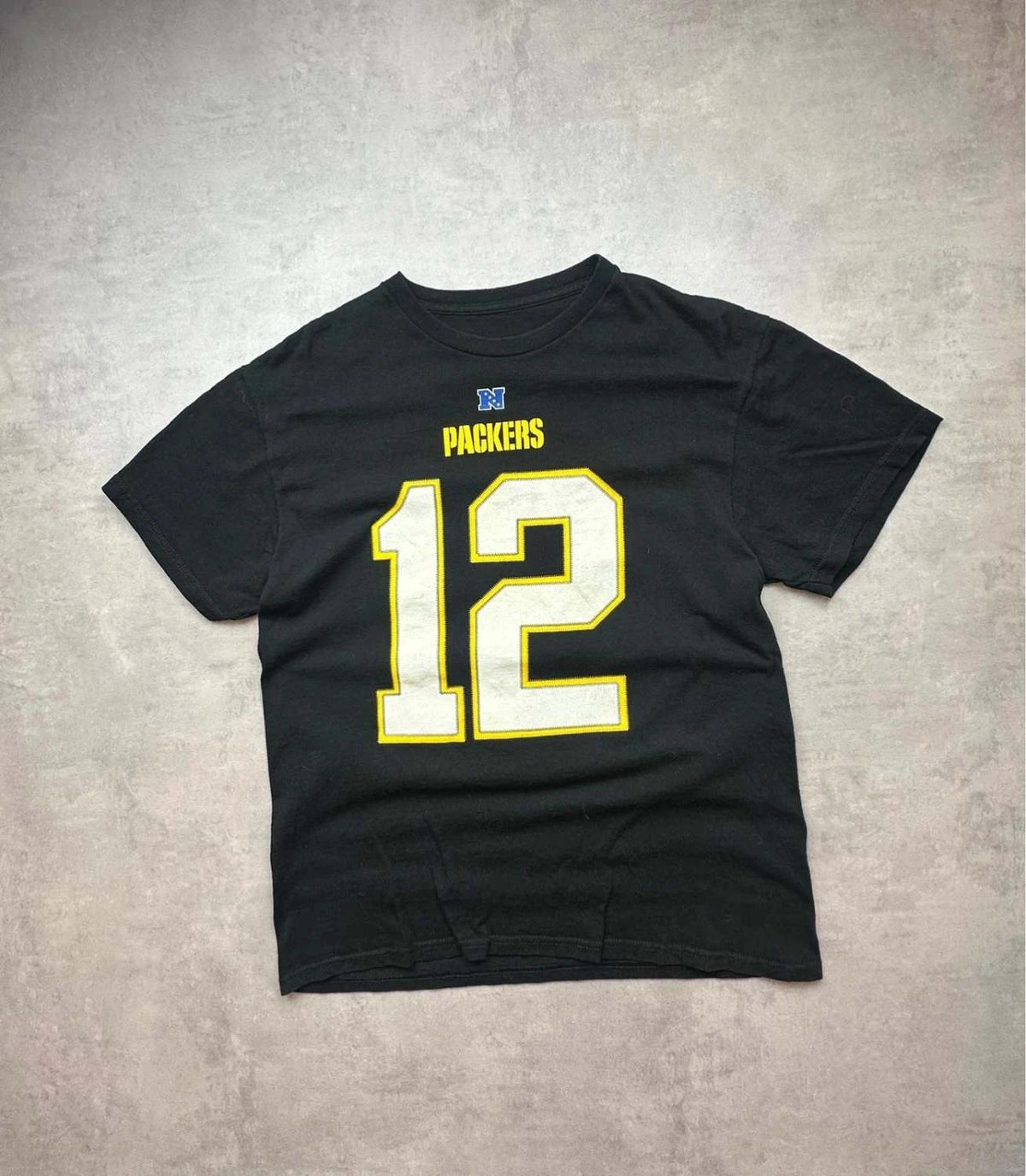 Tee-Shirt Green Bay Packers Aaron Rodgers #12 Vintage – NFL