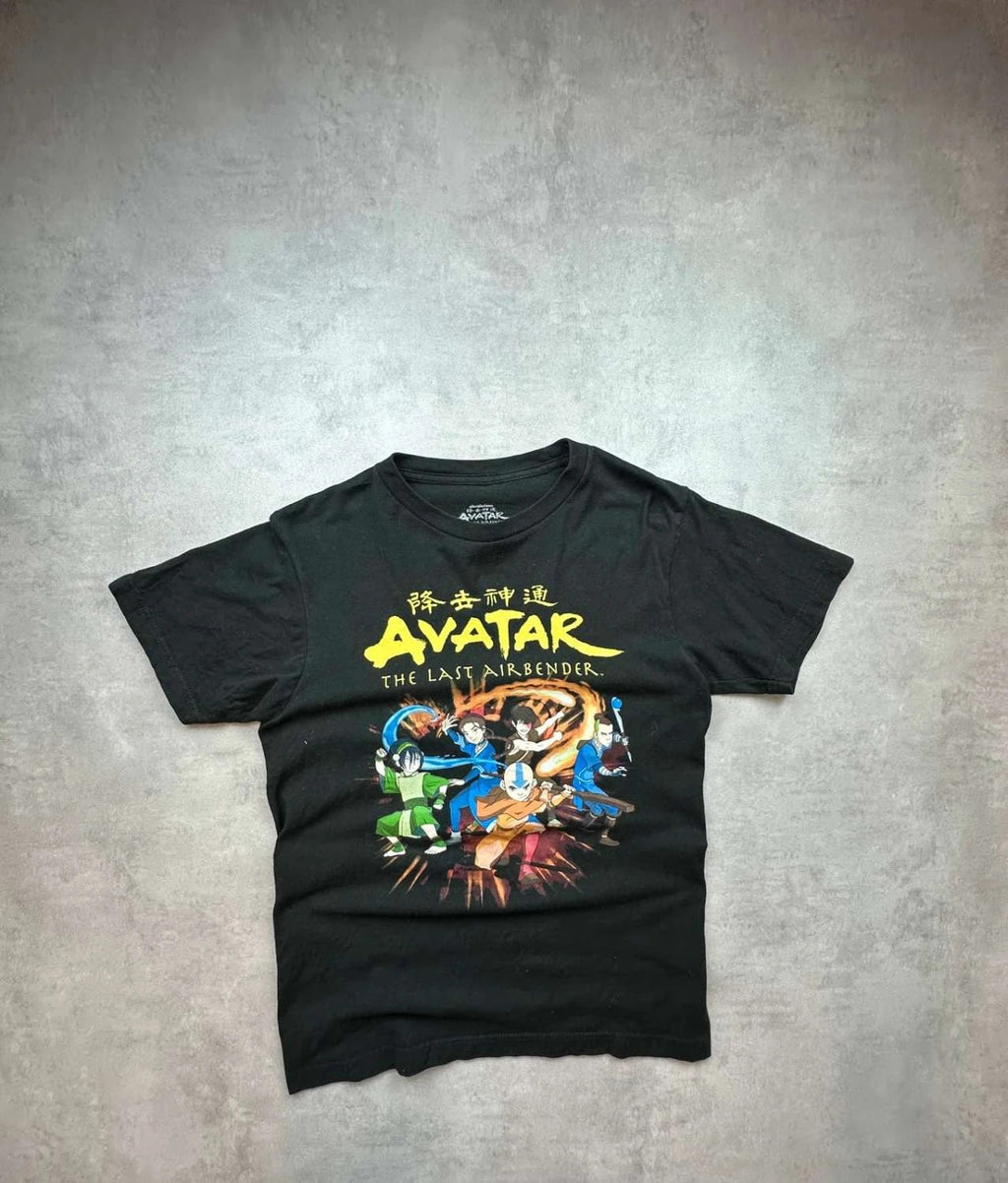 T-Shirt Vintage Avatar The Last Airbender Noir – Graphic Tee