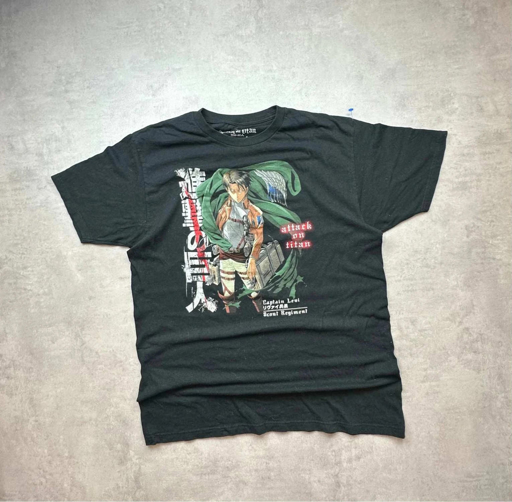 T-Shirt Attack on Titan Vintage – Captain Levi