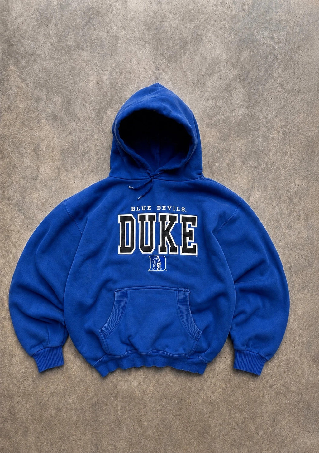 Hoodie Vintage Duke Blue Devils University – Bleu Royal