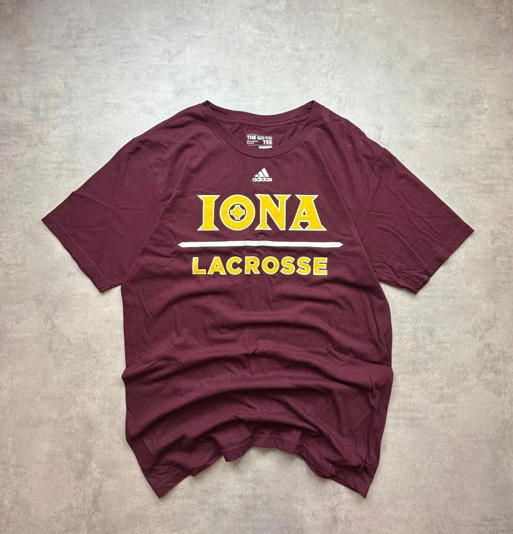 Tee-Shirt Adidas Iona Lacrosse Bordeaux