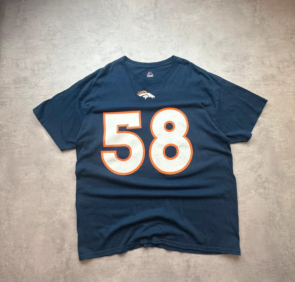 Tee-shirt NFL Vintage Denver Broncos Von Miller #58 XL | WellStore Vintage