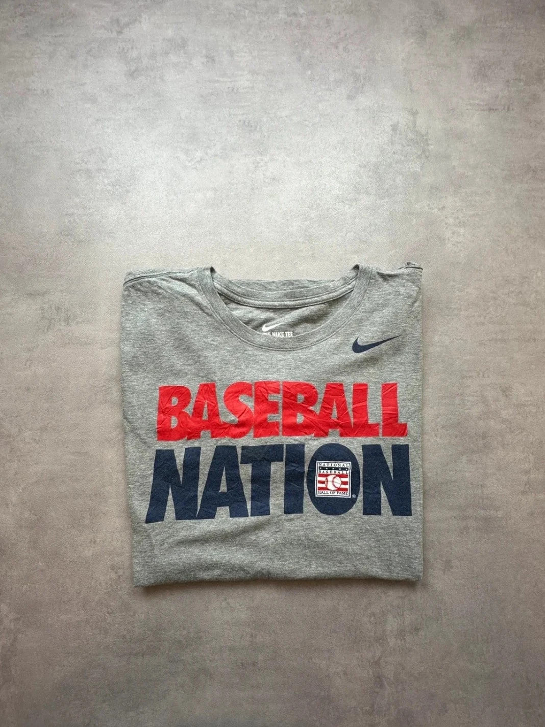 Tee-Shirt Nike Vintage Baseball Nation Gris – Baseball US