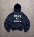 Hoodie Vintage FMMS Soccer – Bleu Marine