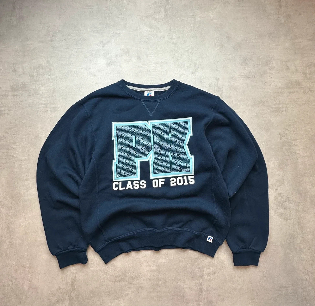 Sweat Vintage Class 2015 PK Navy – College & Graduation USA